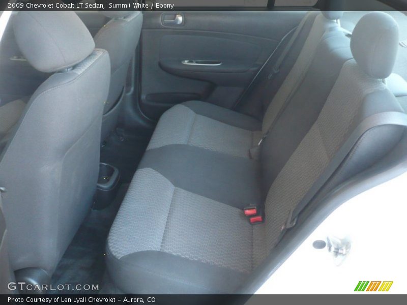 Summit White / Ebony 2009 Chevrolet Cobalt LT Sedan