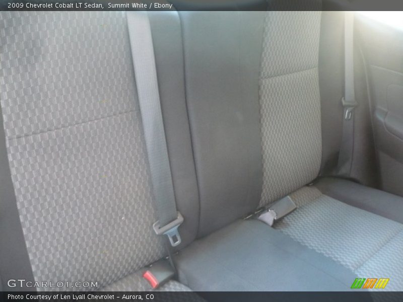 Summit White / Ebony 2009 Chevrolet Cobalt LT Sedan