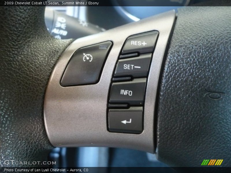 Summit White / Ebony 2009 Chevrolet Cobalt LT Sedan