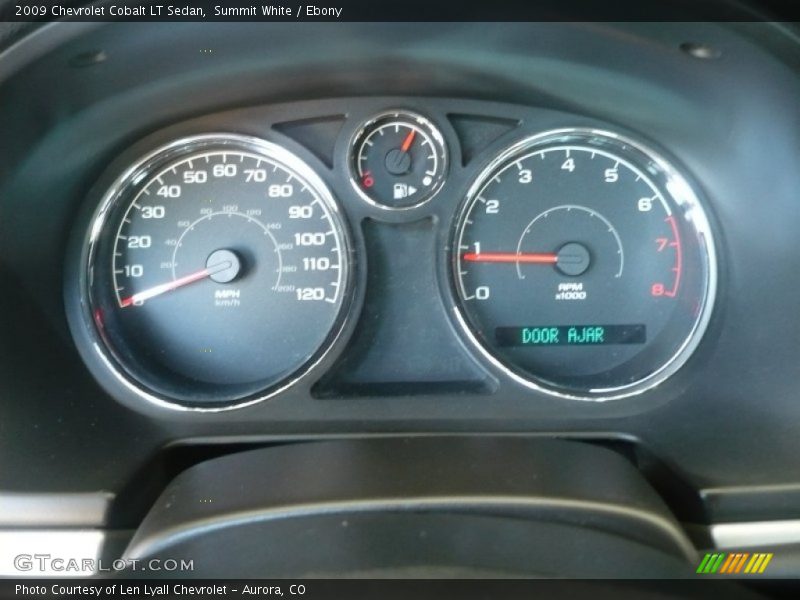 Summit White / Ebony 2009 Chevrolet Cobalt LT Sedan