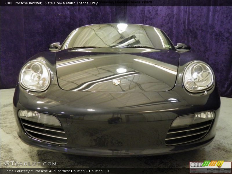 Slate Grey Metallic / Stone Grey 2008 Porsche Boxster