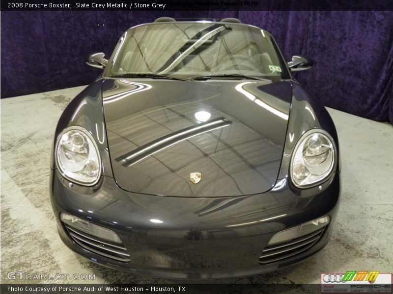 Slate Grey Metallic / Stone Grey 2008 Porsche Boxster