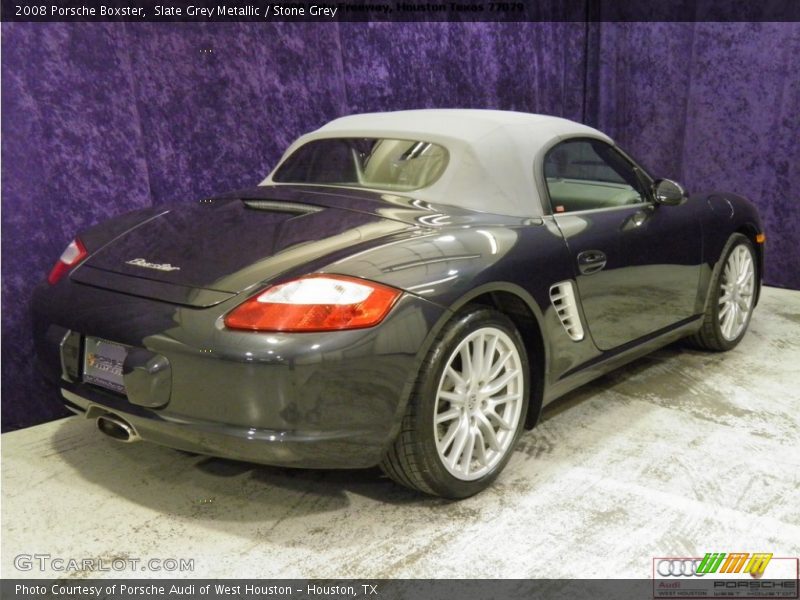 Slate Grey Metallic / Stone Grey 2008 Porsche Boxster