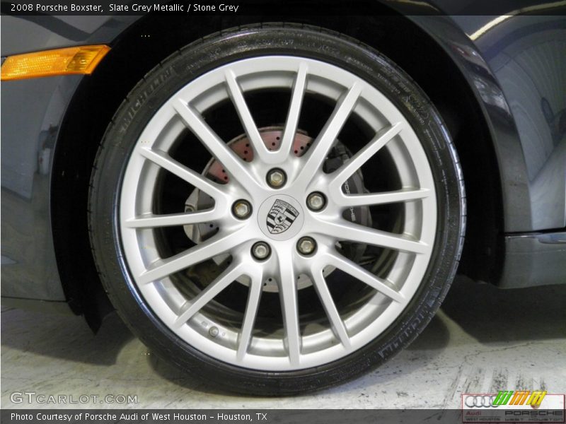 Slate Grey Metallic / Stone Grey 2008 Porsche Boxster