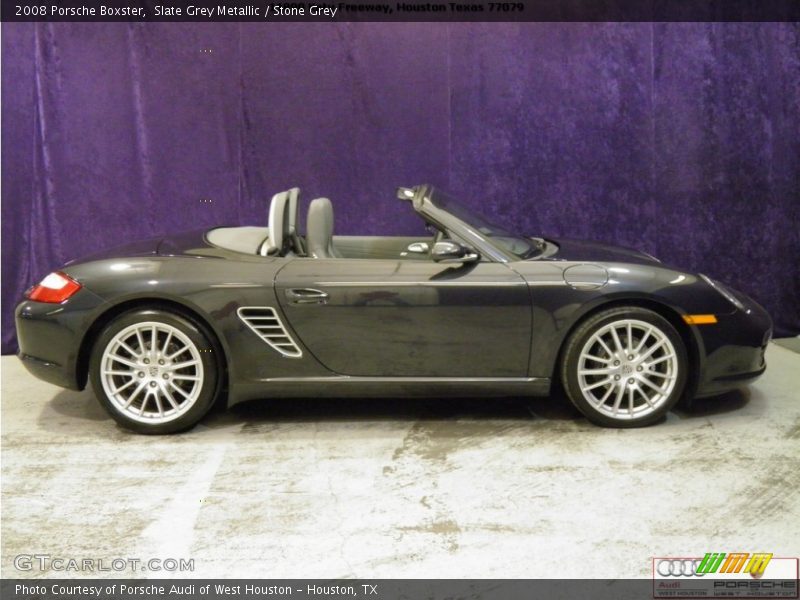Slate Grey Metallic / Stone Grey 2008 Porsche Boxster