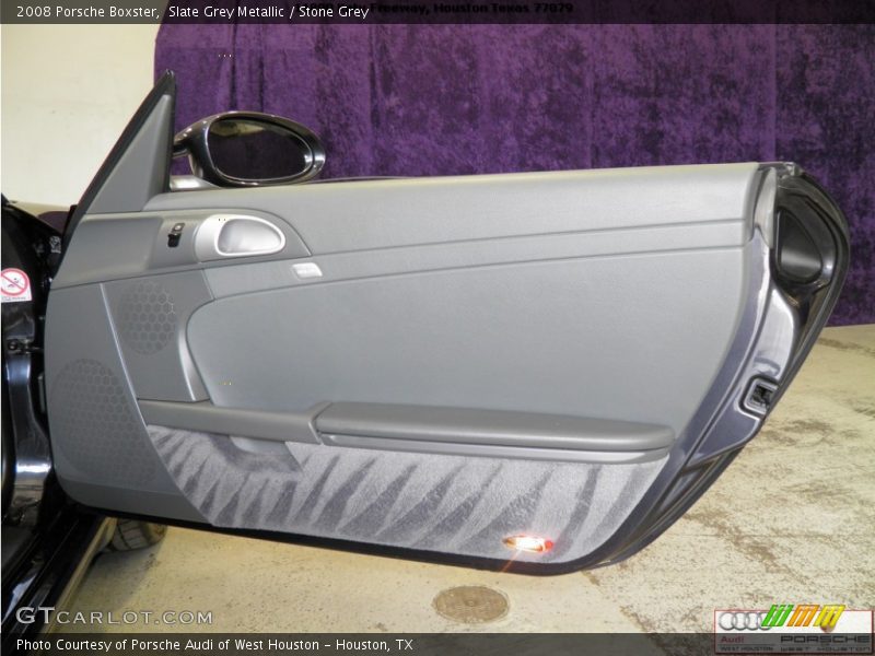 Slate Grey Metallic / Stone Grey 2008 Porsche Boxster