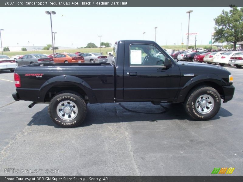  2007 Ranger Sport Regular Cab 4x4 Black