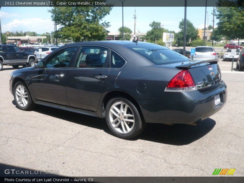 Cyber Gray Metallic / Ebony 2011 Chevrolet Impala LTZ