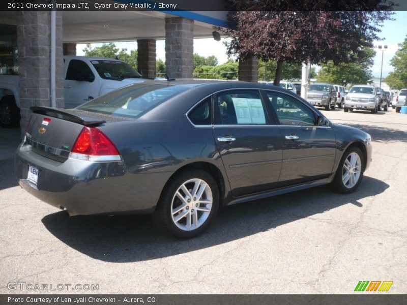 Cyber Gray Metallic / Ebony 2011 Chevrolet Impala LTZ