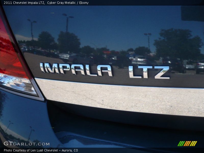 Cyber Gray Metallic / Ebony 2011 Chevrolet Impala LTZ
