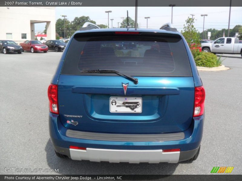 Crystal Lake / Ebony 2007 Pontiac Torrent