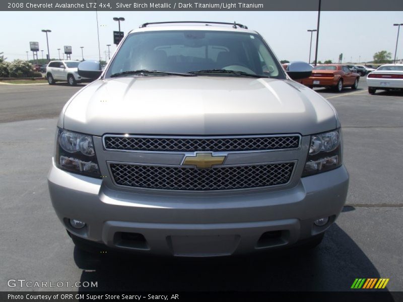 Silver Birch Metallic / Dark Titanium/Light Titanium 2008 Chevrolet Avalanche LTZ 4x4
