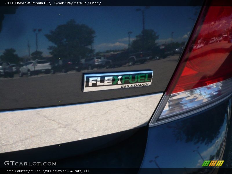 Cyber Gray Metallic / Ebony 2011 Chevrolet Impala LTZ