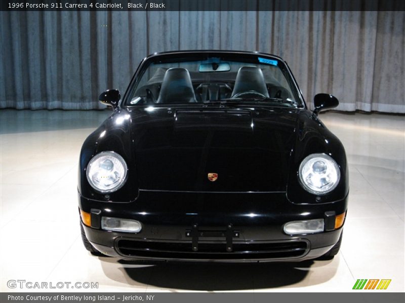 Black / Black 1996 Porsche 911 Carrera 4 Cabriolet
