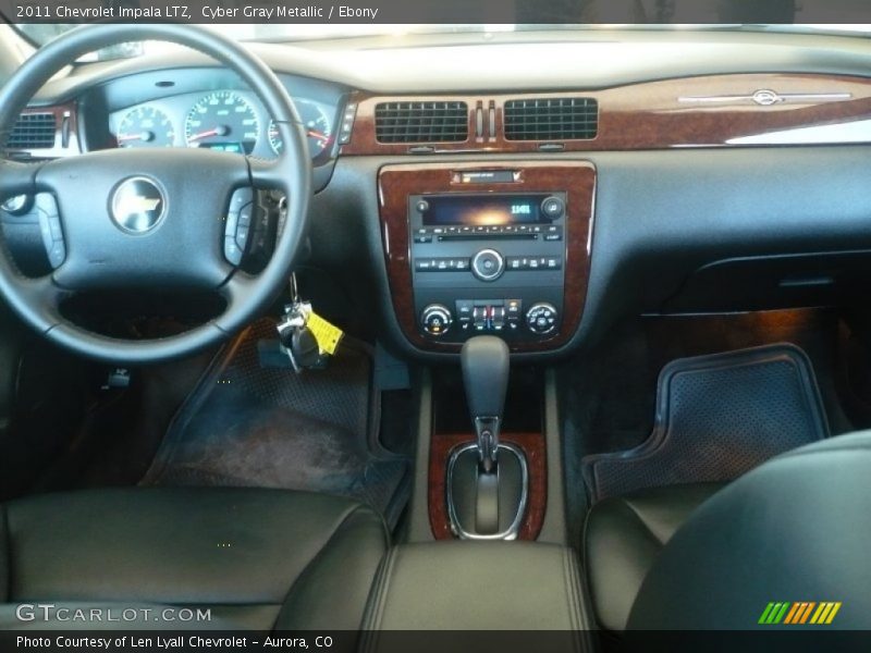 Cyber Gray Metallic / Ebony 2011 Chevrolet Impala LTZ