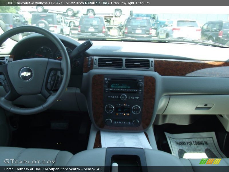 Silver Birch Metallic / Dark Titanium/Light Titanium 2008 Chevrolet Avalanche LTZ 4x4