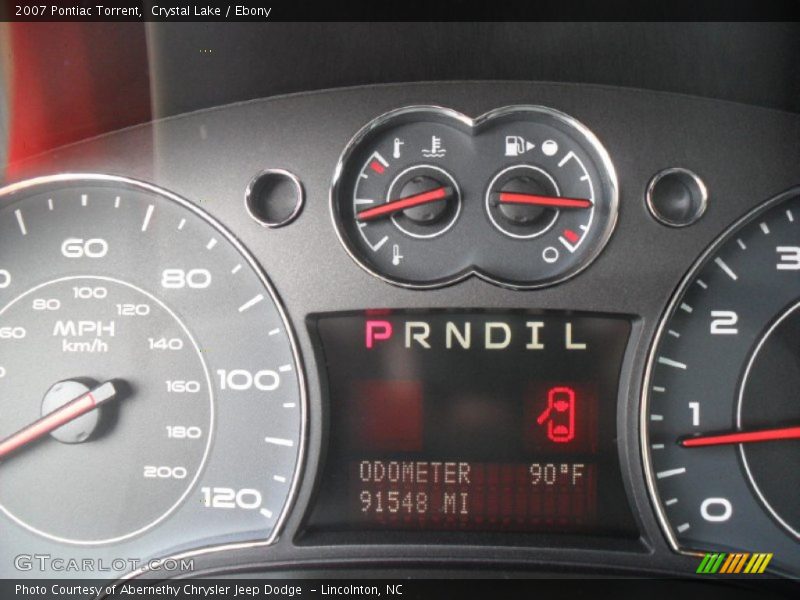 Crystal Lake / Ebony 2007 Pontiac Torrent