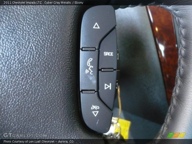 Cyber Gray Metallic / Ebony 2011 Chevrolet Impala LTZ