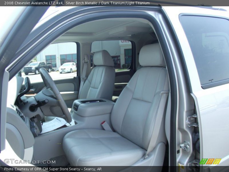 Silver Birch Metallic / Dark Titanium/Light Titanium 2008 Chevrolet Avalanche LTZ 4x4