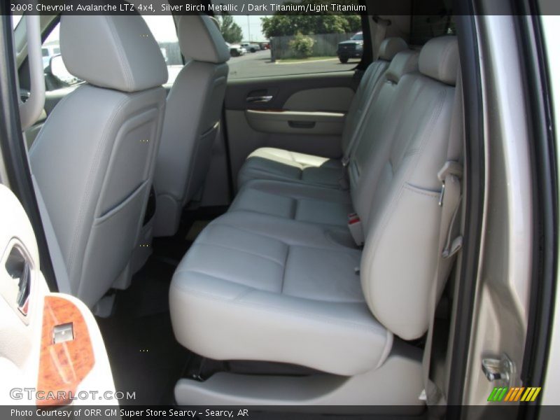 Silver Birch Metallic / Dark Titanium/Light Titanium 2008 Chevrolet Avalanche LTZ 4x4