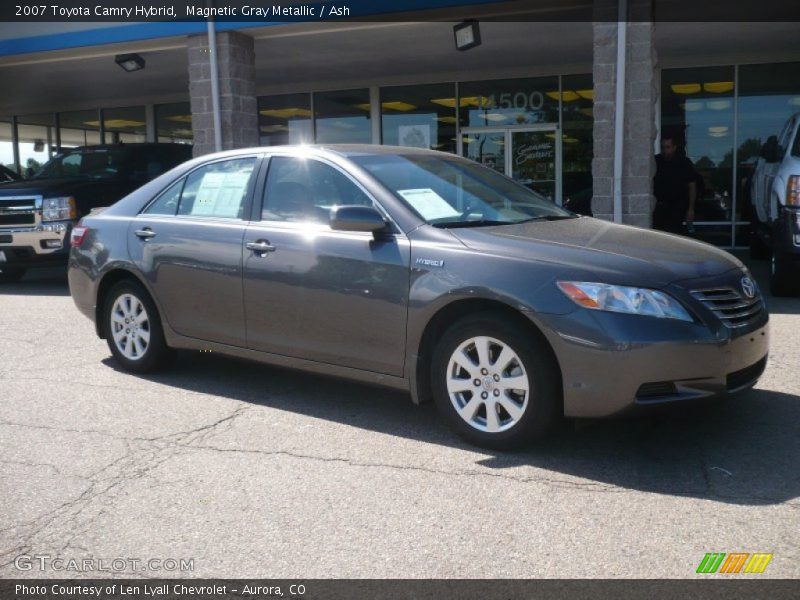 Magnetic Gray Metallic / Ash 2007 Toyota Camry Hybrid