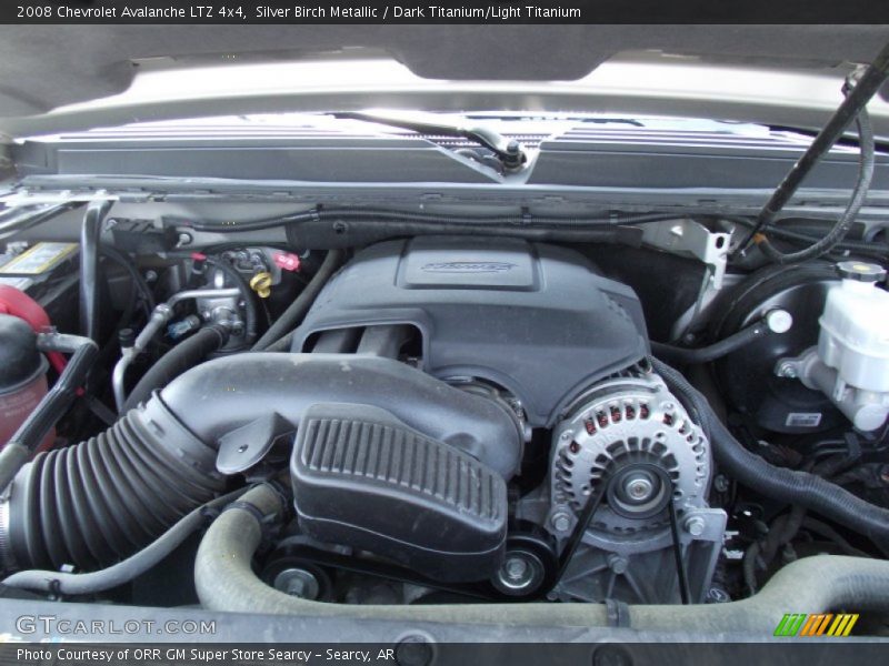  2008 Avalanche LTZ 4x4 Engine - 5.3 Liter Flex-Fuel OHV 16-Valve Vortec V8