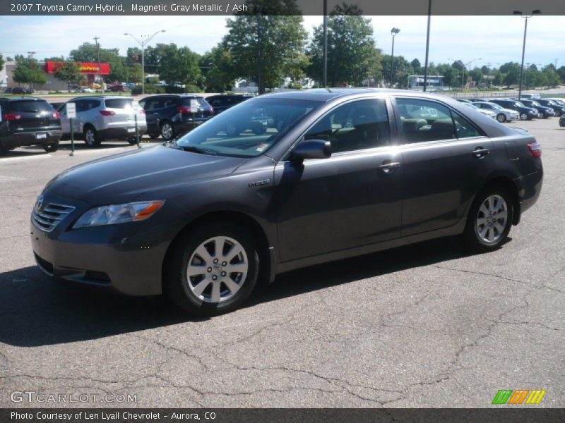 Magnetic Gray Metallic / Ash 2007 Toyota Camry Hybrid