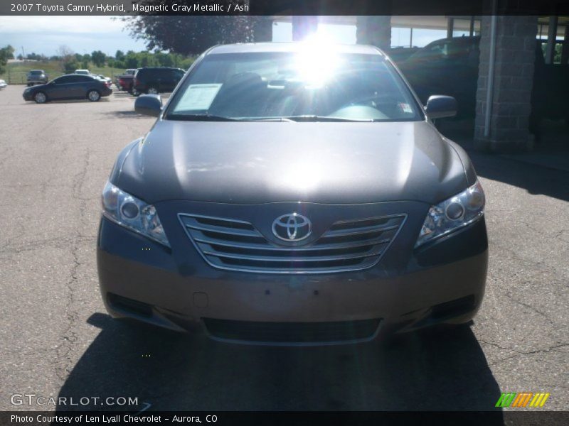 Magnetic Gray Metallic / Ash 2007 Toyota Camry Hybrid