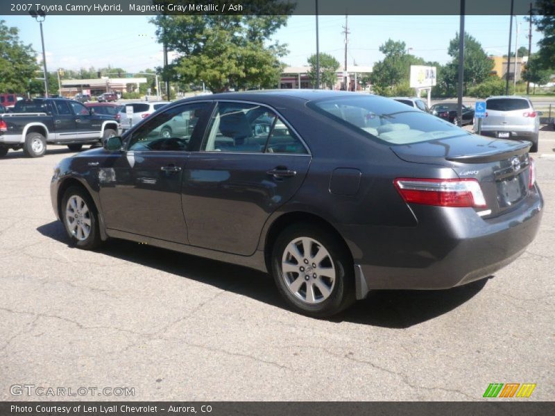 Magnetic Gray Metallic / Ash 2007 Toyota Camry Hybrid