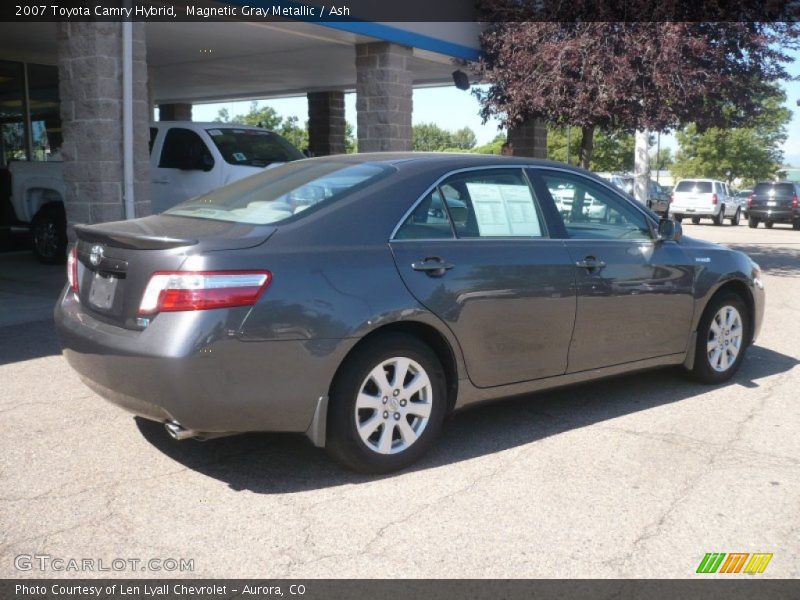 Magnetic Gray Metallic / Ash 2007 Toyota Camry Hybrid