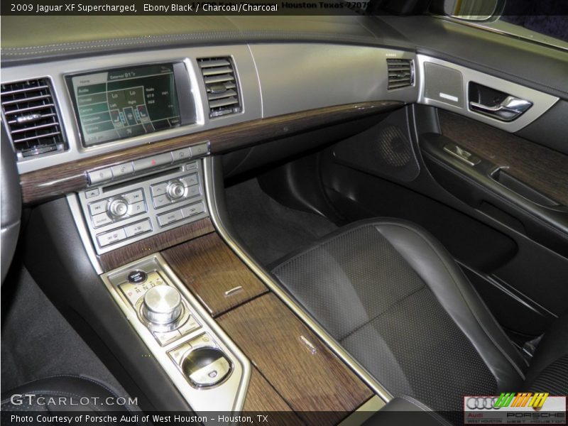 Ebony Black / Charcoal/Charcoal 2009 Jaguar XF Supercharged
