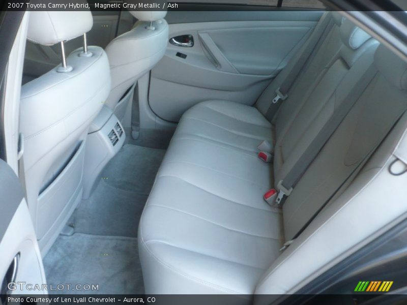 Magnetic Gray Metallic / Ash 2007 Toyota Camry Hybrid