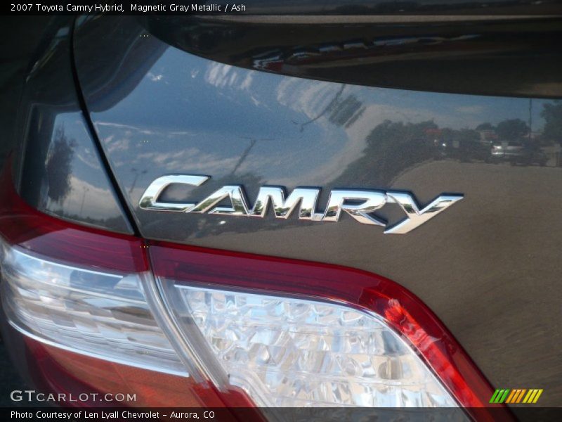 Magnetic Gray Metallic / Ash 2007 Toyota Camry Hybrid