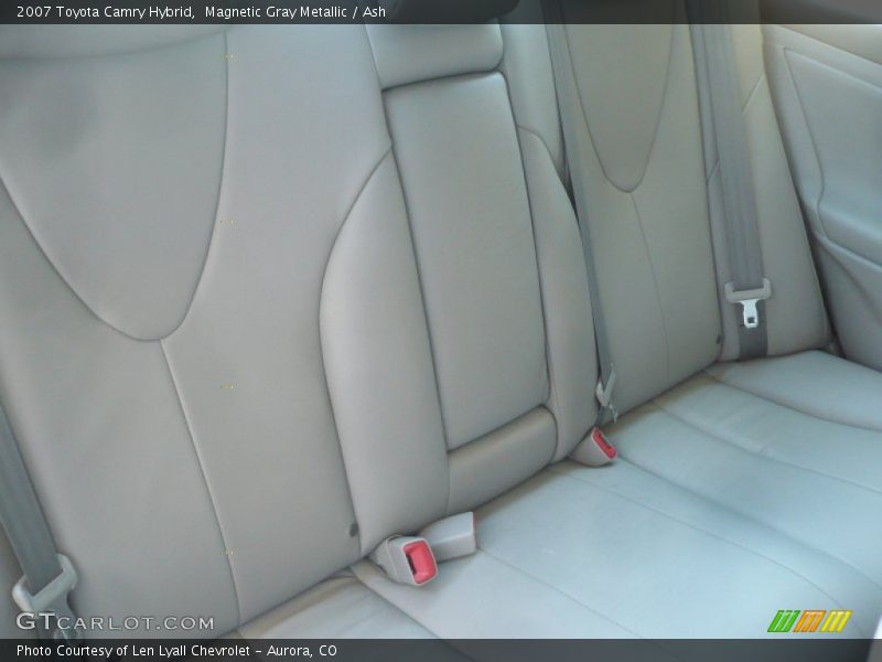 Magnetic Gray Metallic / Ash 2007 Toyota Camry Hybrid