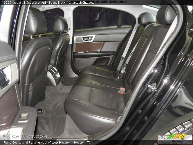Ebony Black / Charcoal/Charcoal 2009 Jaguar XF Supercharged
