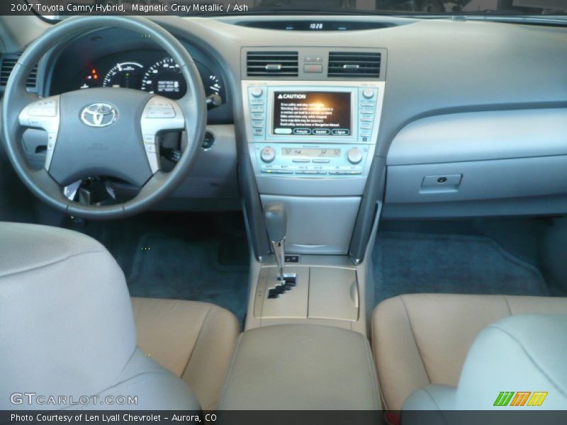 Magnetic Gray Metallic / Ash 2007 Toyota Camry Hybrid