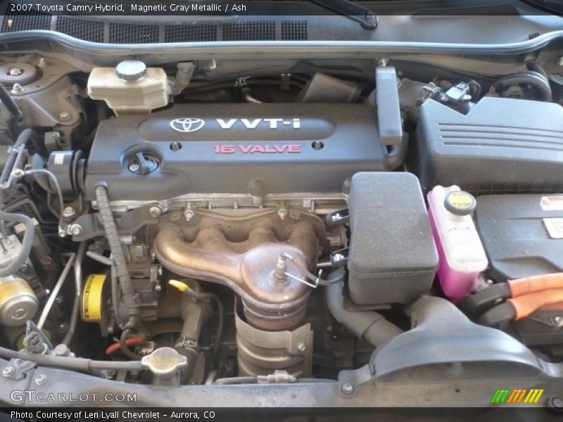 Magnetic Gray Metallic / Ash 2007 Toyota Camry Hybrid