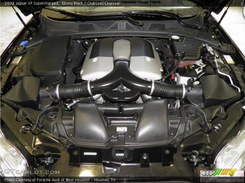 Ebony Black / Charcoal/Charcoal 2009 Jaguar XF Supercharged