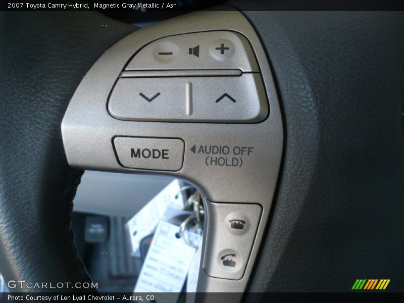 Magnetic Gray Metallic / Ash 2007 Toyota Camry Hybrid