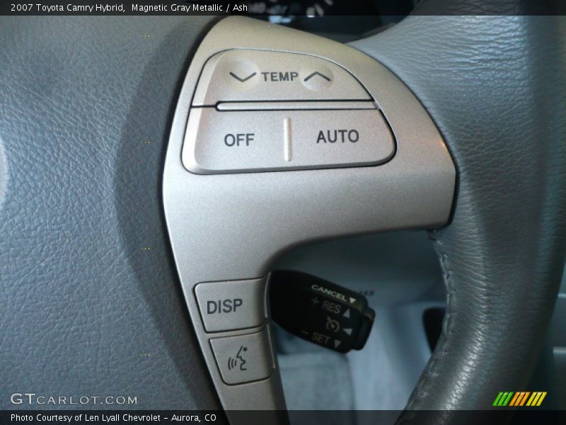 Magnetic Gray Metallic / Ash 2007 Toyota Camry Hybrid