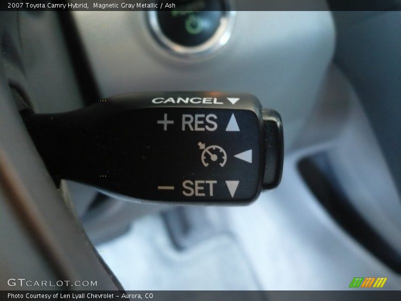 Magnetic Gray Metallic / Ash 2007 Toyota Camry Hybrid