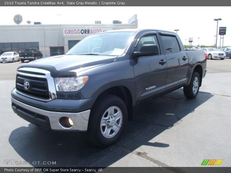 Slate Gray Metallic / Graphite Gray 2010 Toyota Tundra CrewMax 4x4