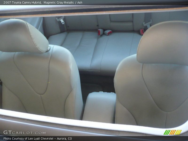 Magnetic Gray Metallic / Ash 2007 Toyota Camry Hybrid