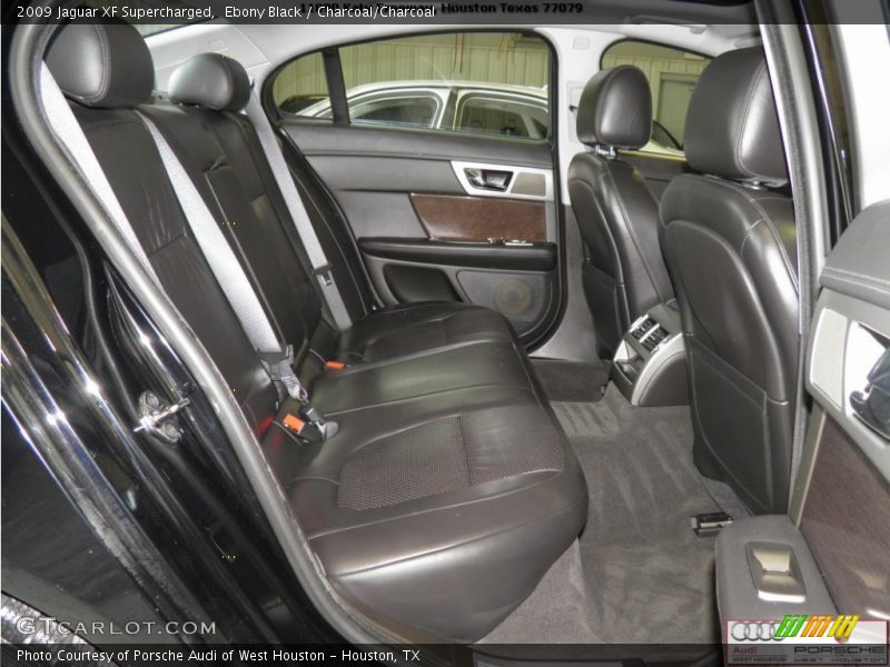 Ebony Black / Charcoal/Charcoal 2009 Jaguar XF Supercharged