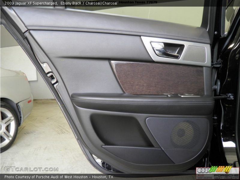 Ebony Black / Charcoal/Charcoal 2009 Jaguar XF Supercharged