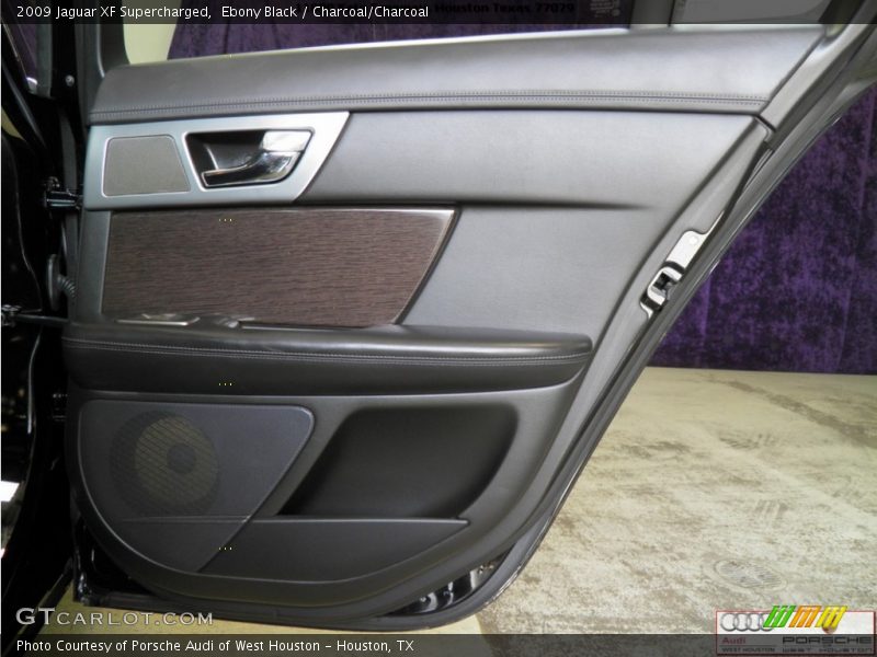 Ebony Black / Charcoal/Charcoal 2009 Jaguar XF Supercharged
