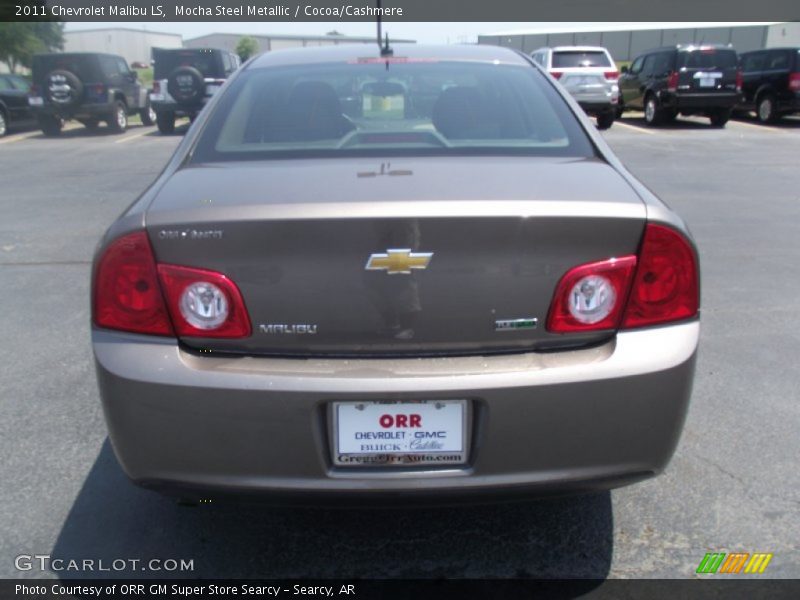 Mocha Steel Metallic / Cocoa/Cashmere 2011 Chevrolet Malibu LS