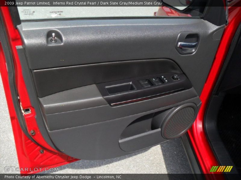 Inferno Red Crystal Pearl / Dark Slate Gray/Medium Slate Gray 2009 Jeep Patriot Limited