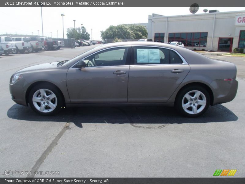 Mocha Steel Metallic / Cocoa/Cashmere 2011 Chevrolet Malibu LS