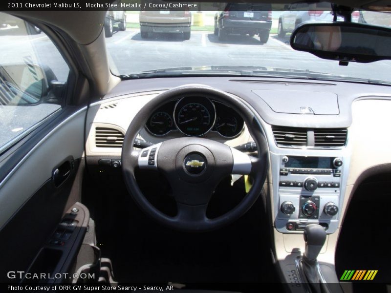 Mocha Steel Metallic / Cocoa/Cashmere 2011 Chevrolet Malibu LS